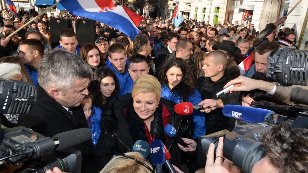 Predsjednica Kolinda Grabar-Kitarović u Puli