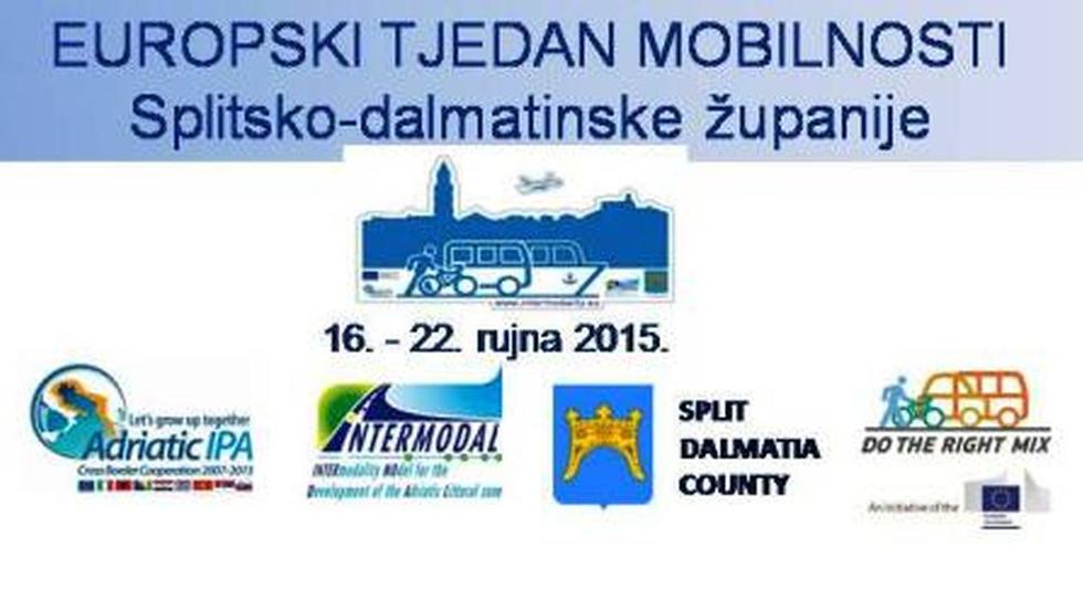 Europski tjedan mobilnosti u Splitsko-dalmatinskoj županiji