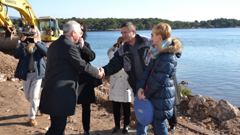 Župan Goran Pauk obišao radove na tvrđavi sv. Nikole