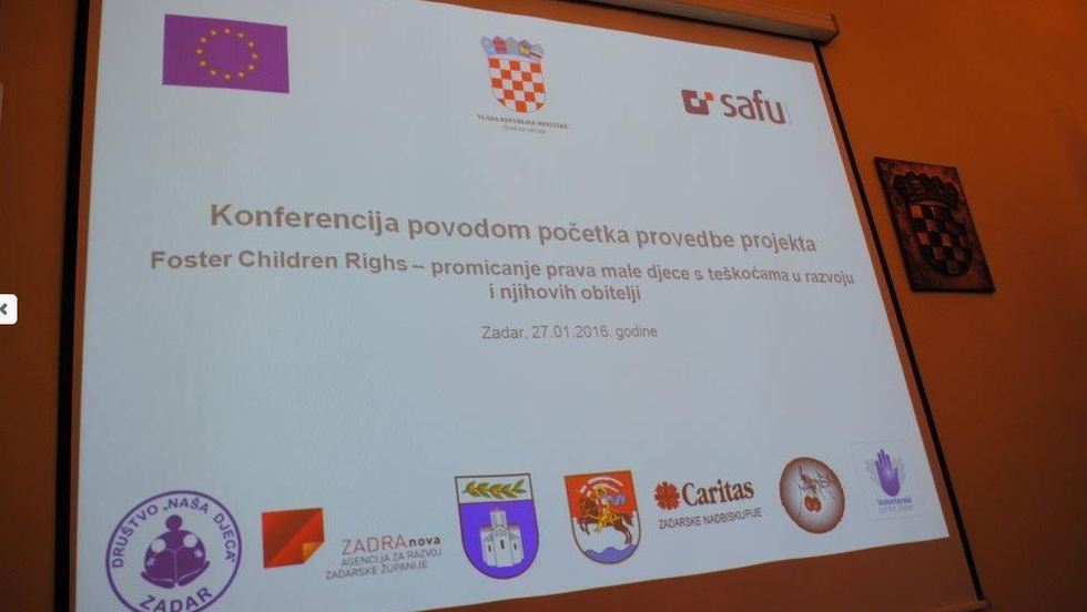 U Zadarskoj županiji započela provedba projekta "Foster children rights"