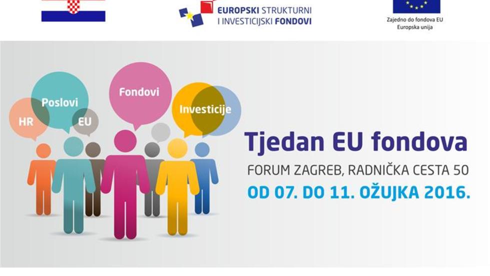 Tjedan EU fondova – 7. - 11. ožujka