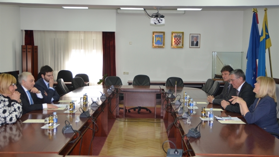 Talijanski veleposlanik u nastupnom posjetu Splitsko-dalmatinskoj županiji