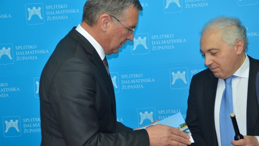 Talijanski veleposlanik u nastupnom posjetu Splitsko-dalmatinskoj županiji