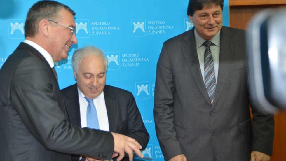 Talijanski veleposlanik u nastupnom posjetu Splitsko-dalmatinskoj županiji