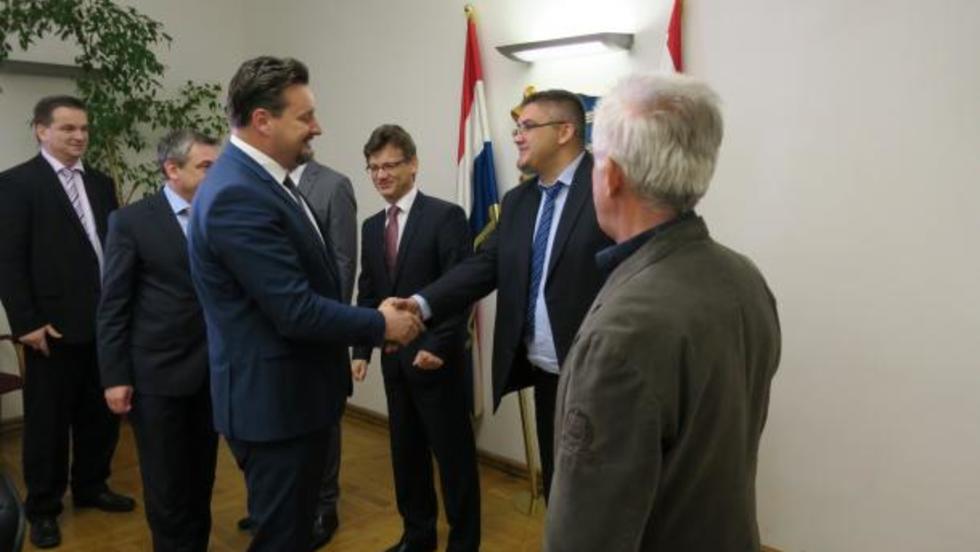 Ministar Kuščević u službenom posjetu Varaždinskoj županiji