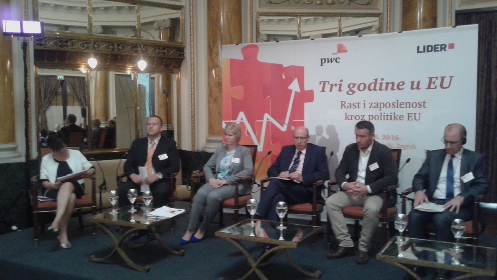 Obnašateljica dužnosti župana Virovitičko-podravske županije Sanja Bošnjak na PwC-ovoj konferenciji