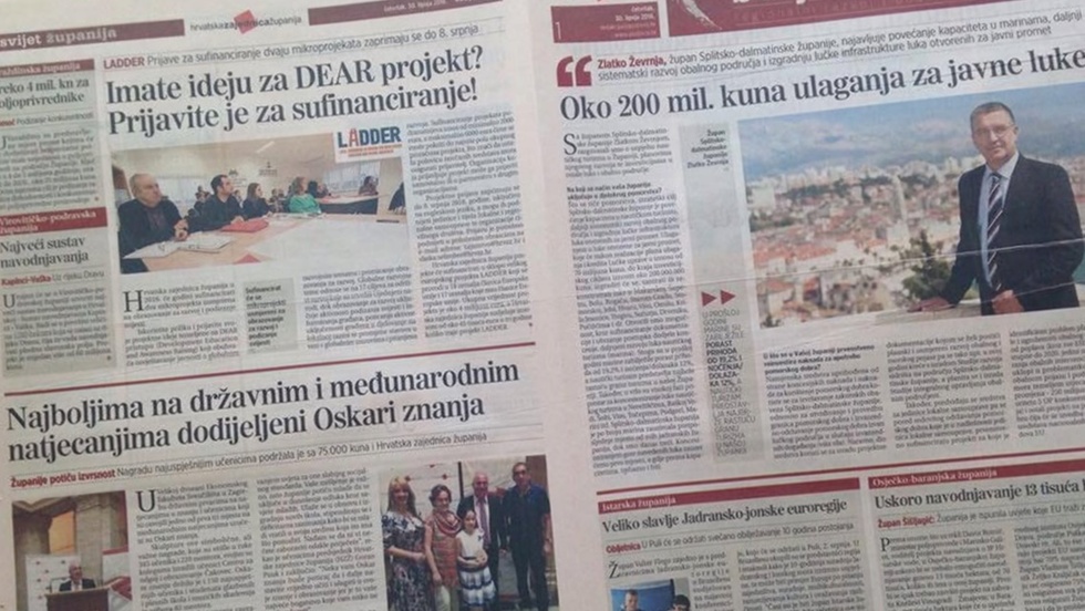 Kontinuirana suradnja Poslovnog dnevnika i Hrvatske zajednice županija