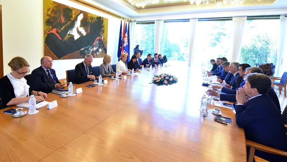 Predsjednica primila izaslanstvo Jadransko-jonske euroregije