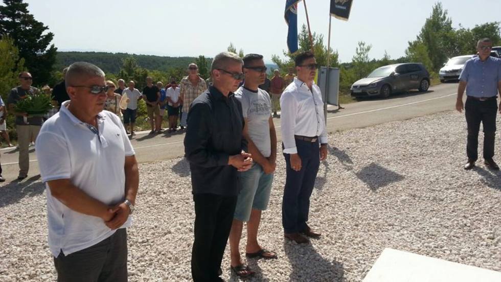 Otkrivanje i blagoslov spomen obilježja Domovinskom ratu u Šibensko-kninskoj županiji