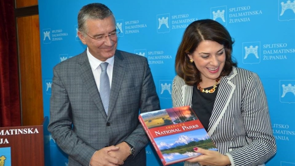 Američka veleposlanica posjetila Splitsko-dalmatinsku županiju