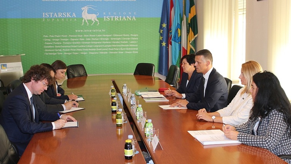 Ministar Šustar na radnom sastanku u Istarskoj županiji
