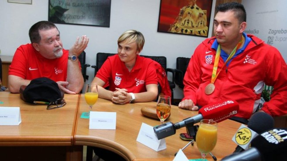 Svečani prijem brončanog paraolimpijca Velimira Šandora u Zagrebačkoj županiji