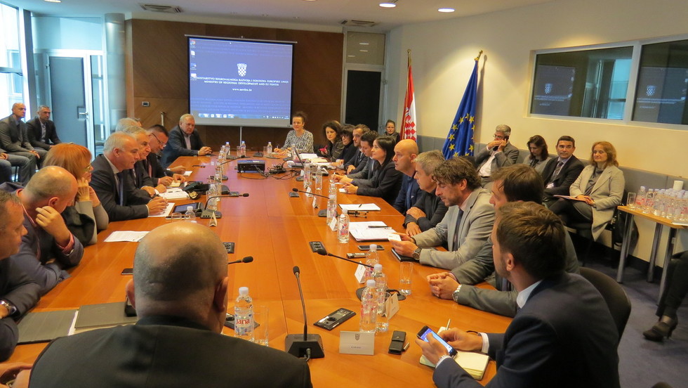 Župani o EU projektima na redovitom sastanku s ministrom Tolušićem