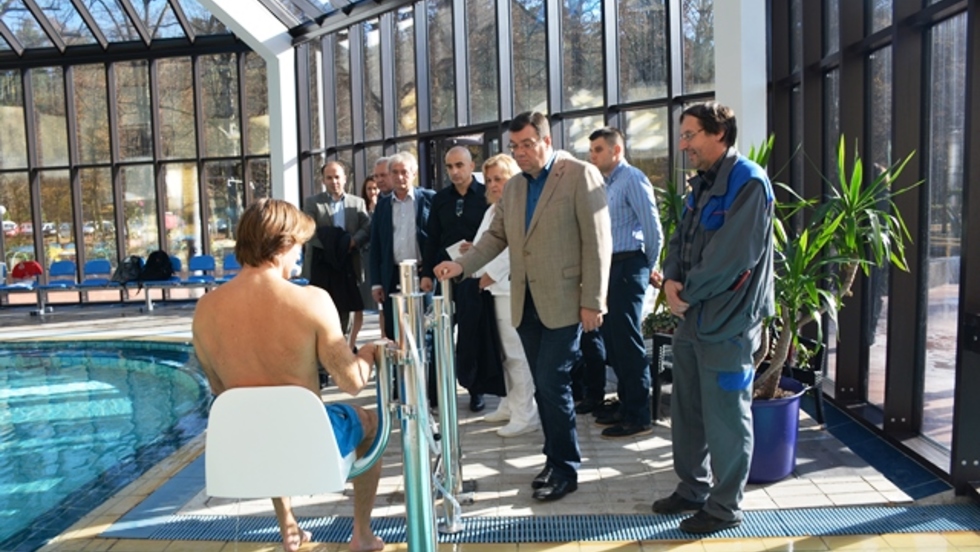 Bazeni u Daruvarskim toplicama prilagođeni osobama s invaliditetom