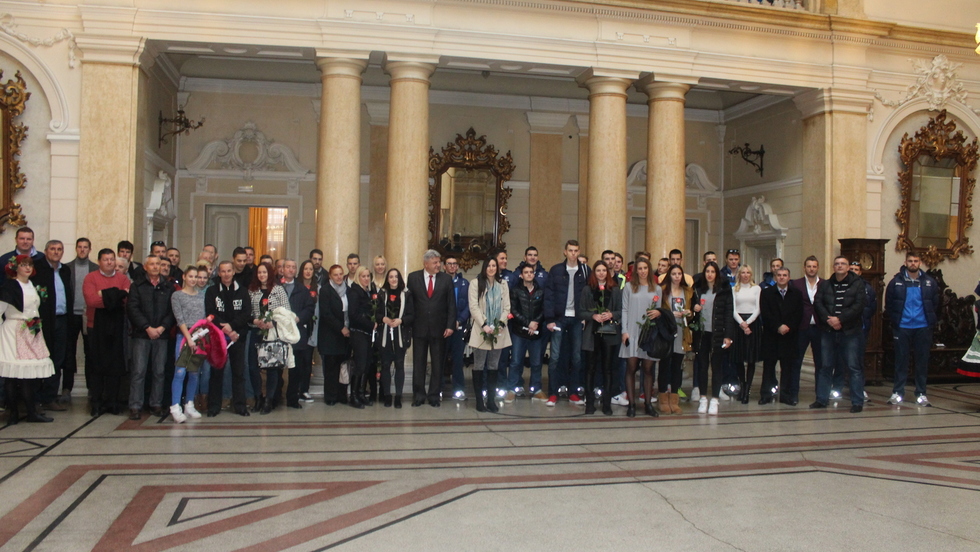 Primanje najuspješnijih sportaša i klubova Primorsko-goranske županije