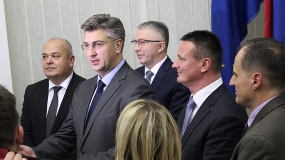 Premijer Plenković u Brodsko-posavskoj županiji