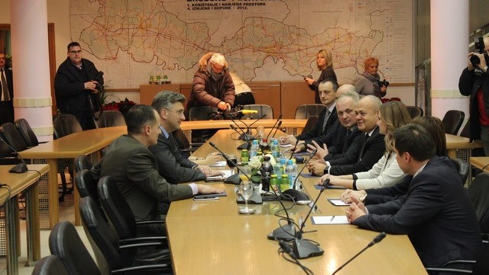 Premijer Plenković u Brodsko-posavskoj županiji