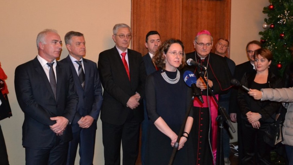 U Šibeniku održan tradicionalni božićno-novogodišnji prijam