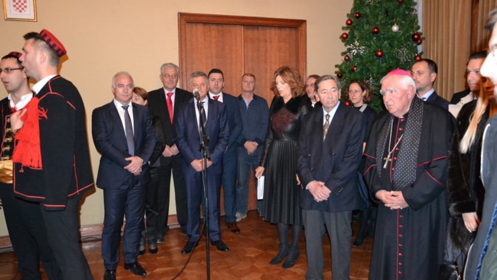 U Šibeniku održan tradicionalni božićno-novogodišnji prijam