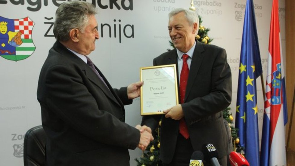 Župan Kožić odlikovan najvišim vatrogasnim priznanjem