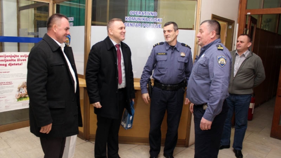 Požeško-slavonski župan obišao dežurne službe