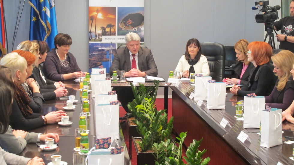 Prijem sudionica panelne rasprave o zastupljenosti žena u lokalnoj politici