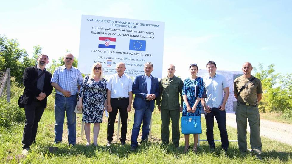 Osječko-baranjska županija: Razminiranje preostalih poljoprivrednih površina