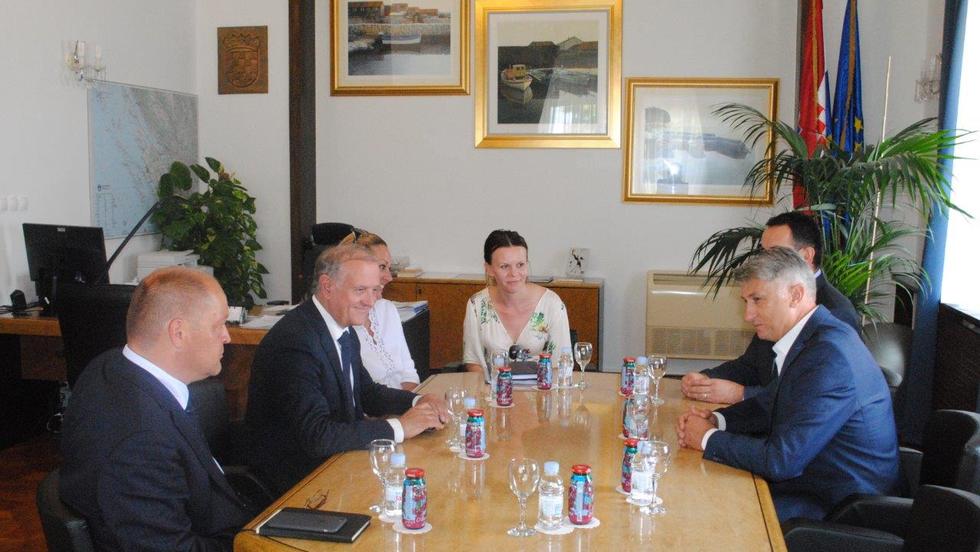 Župan Longin ugostio ministra Bošnjakovića