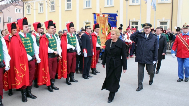 Predsjednica Republike Hrvatske Kolinda Grabar-Kitarović u Požeško-slavonskoj županiji