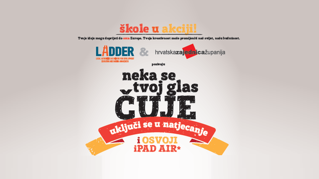 Osmisli slogan o razvoju i osvoji iPad Air