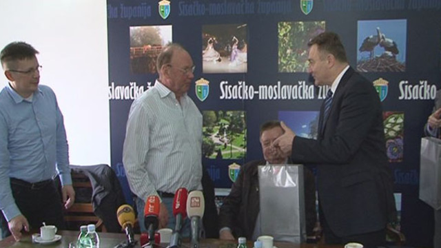 Njemački vatrogasci u Sisačko-moslavačkoj županiji