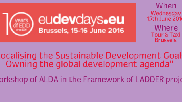 LADDER kao primjer dobre prakse na Europskim danima razvoja u Bruxellesu