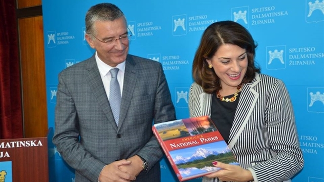 Američka veleposlanica posjetila Splitsko-dalmatinsku županiju