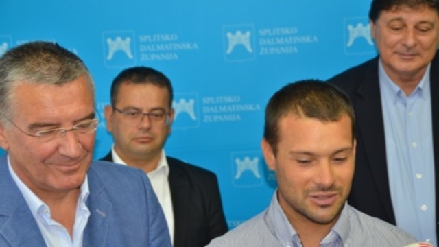 Župan Ževrnja primio srebrnog olimpijca Tončija Stipanovića