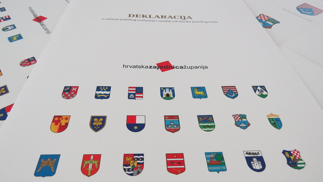 Prihvaćena Deklaracija o važnosti političkog uvažavanja i suradnji župana