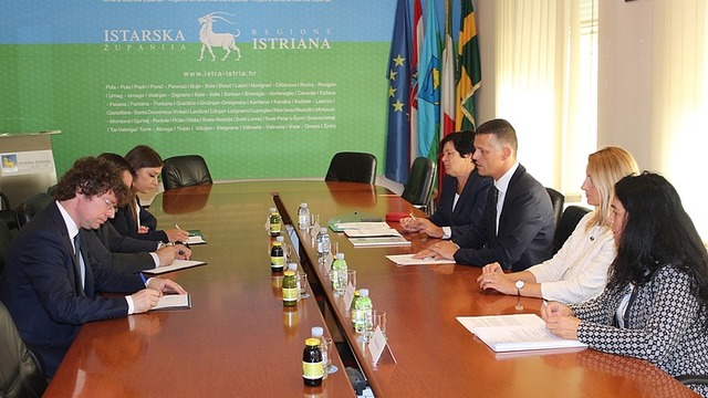 Ministar Šustar na radnom sastanku u Istarskoj županiji