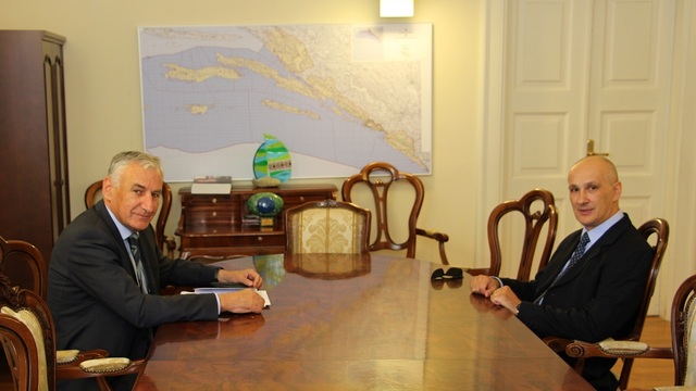 Novi rektor Sveučilišta u Dubrovniku na sastanku u Dubrovačko-neretvanskoj županiji