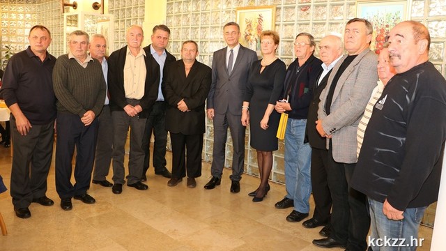 Župan Koren upriličio svečani prijem za višestruke darivatelje krvi