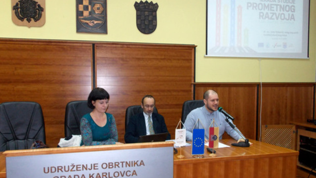 Javno izlaganje o Studiji prometnog razvoja Karlovačke županije i njenom utjecaju na okoliš