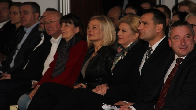 Predsjednica Kolinda Grabar-Kitarović i župan Matija Posavec na gospodarskom summit