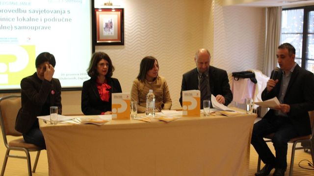 Predstavljanje Priručnika o provedbi savjetovanja za jedinice lokalne i područne (regionalne) samouprave
