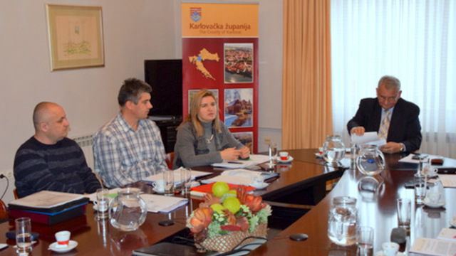 Karlovački župan Ivan Vučić na sastanku s ravnateljicom Državnog hidrometeorološkog zavoda