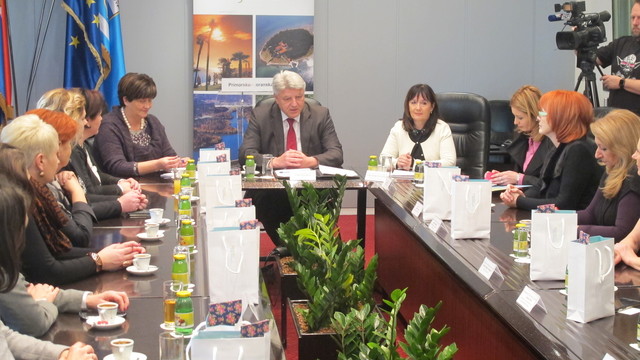 Prijem sudionica panelne rasprave o zastupljenosti žena u lokalnoj politici