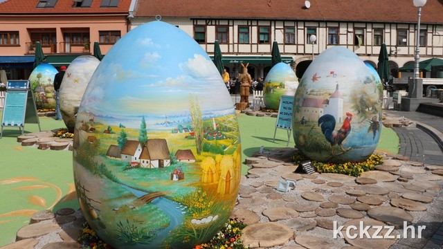 Koprivničko-križevačka županija: I ove godine otvorena izložba velikih pisanica "Ususret Uskrsu"