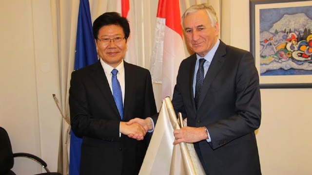 Dubrovačko-neretvanski župan Dobroslavić primio člana Politbiroa Kineske stranke Zhanga Chunxiana