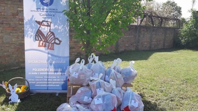 Župan Božo Galić darivao povodom nadolazećih uskrsnih blagdana