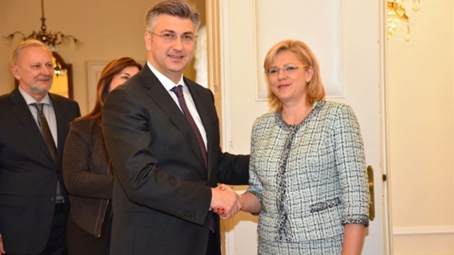 Povjerenica Europske komisije Corina Cretu u radnom posjetu Hrvatskoj