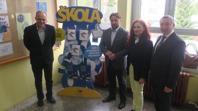 Varaždinski župan Štromar srednjoškolcima održao predavanje o Europskoj uniji