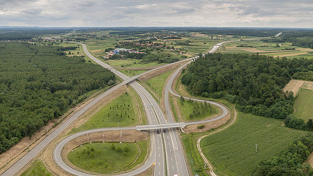 Otvoren poziv za sufinanciranje izrade analize izvedivosti brze ceste Vrbovec 2 – Bjelovar – Virovitica – granica Republike Mađarske