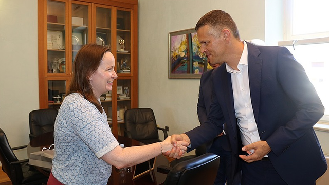 Istarski župan Valter Flego upriličio prijem za veleposlanicu Irske u RH